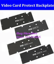 Новый R9 290/R9 290X/R9 390/R9 390X игровой Графика платы полное покрытие Графика карты блок водяного охлаждения щит задней панели