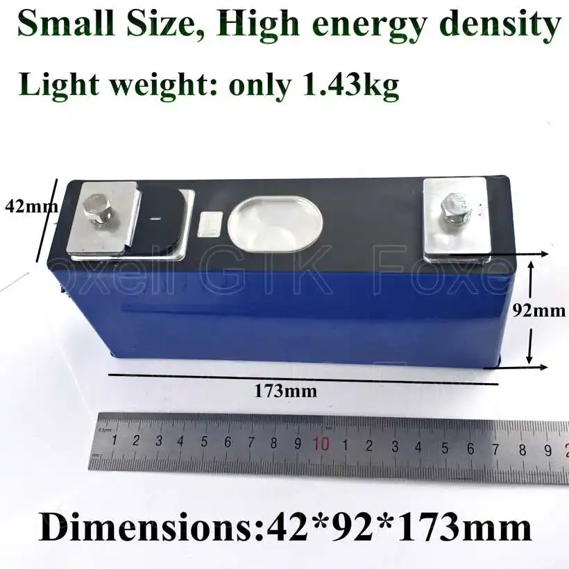 3-16 шт 3,7 v 100Ah ячейка 100A lipo аккумулятор diy Солнечная батарея для домашнего хранения энергии литиевая 100ah 12v 24v 48v accu not lifepo4