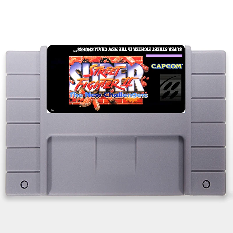 

Street Fighter 2 the New challenges 16 bit NTSC Big Gray Game Card For USA Version Game Player