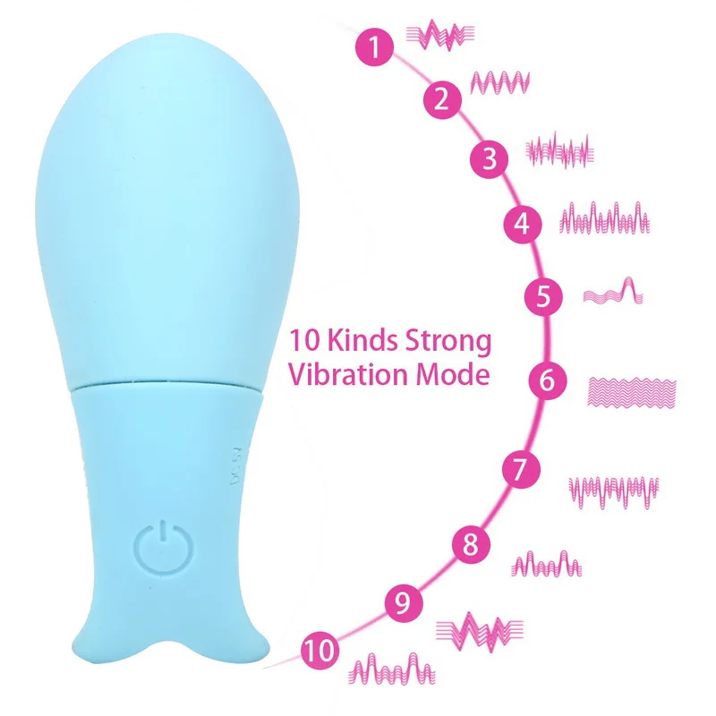 Cute Fish Vibrator G-Spot Massager 1