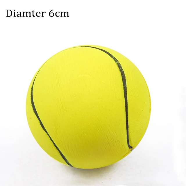 1pcs Diameter 6cm Squeaky Pet Dog Ball Toys, Rubber Chew Puppy Toy Dog  6