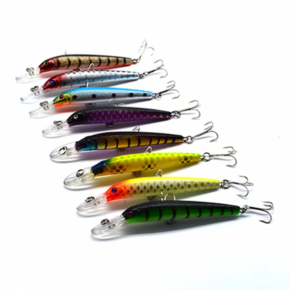 Laser Minnow Fishing Lure 8.5cm/3.94 6.9g/0.27oz Pesca Hooks Fish