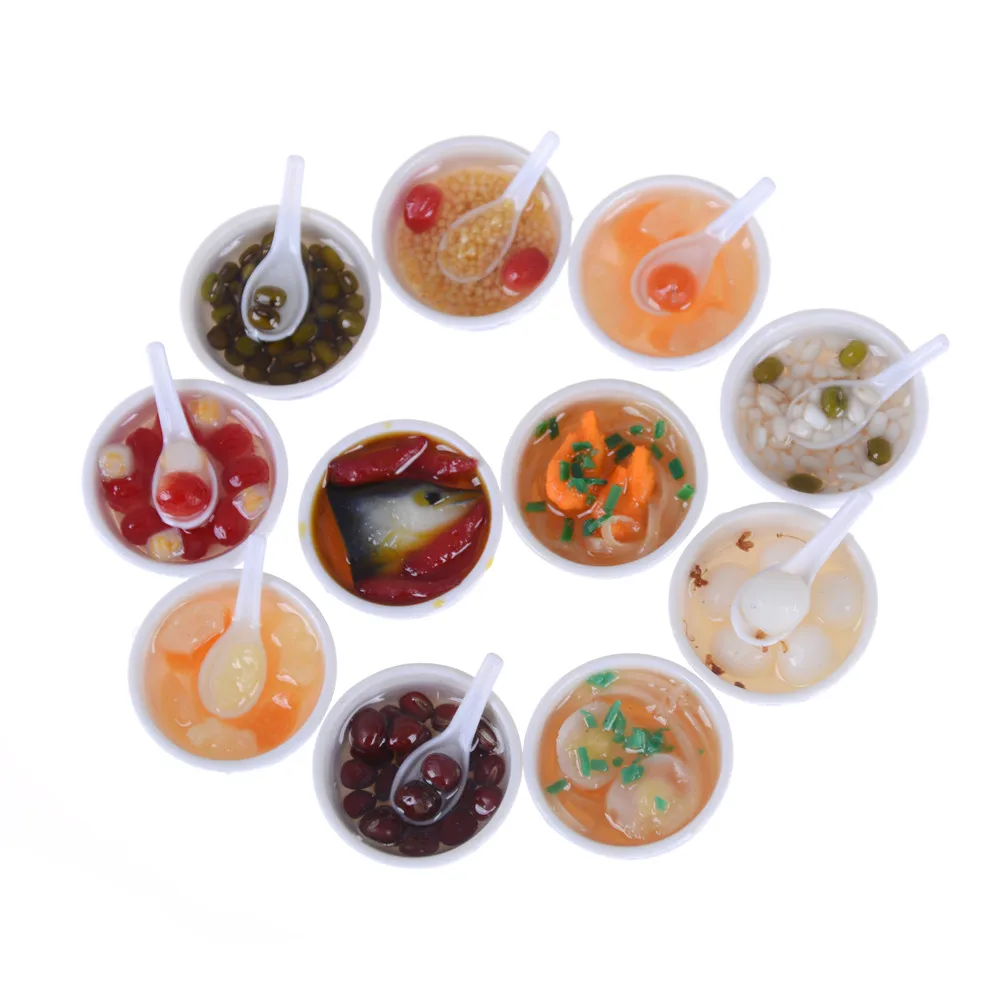 

5pcs Simulation Of Food Dollhouse For Doll New Fashion Doll Accessories Food For Doll