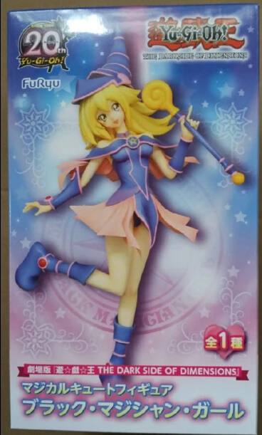 Japanese Tv Animation Yu Gi Oh Dark Magician Girl Pvc Figure Yu Gi Oh 20th Dxf Action Figure Collectibles Toy In Action Toy Figures From Toys Hobbies