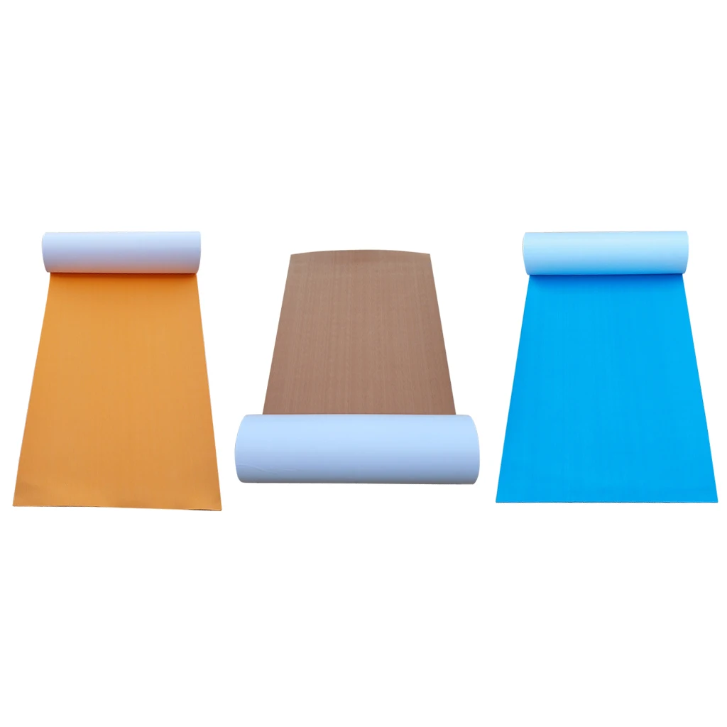 Boat Decking Sheet Non-Skid Self-Adhesive Sea Deck Yacht RV Cars Flooring Mats Decoration Water Sports SUP Surfing Boards Gear