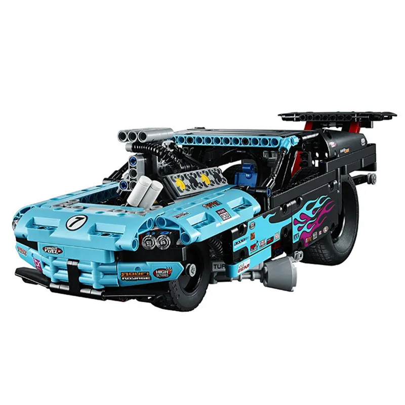 Technic 2в1 гонщик автомобиля строительные блоки комплект кирпичи Набор