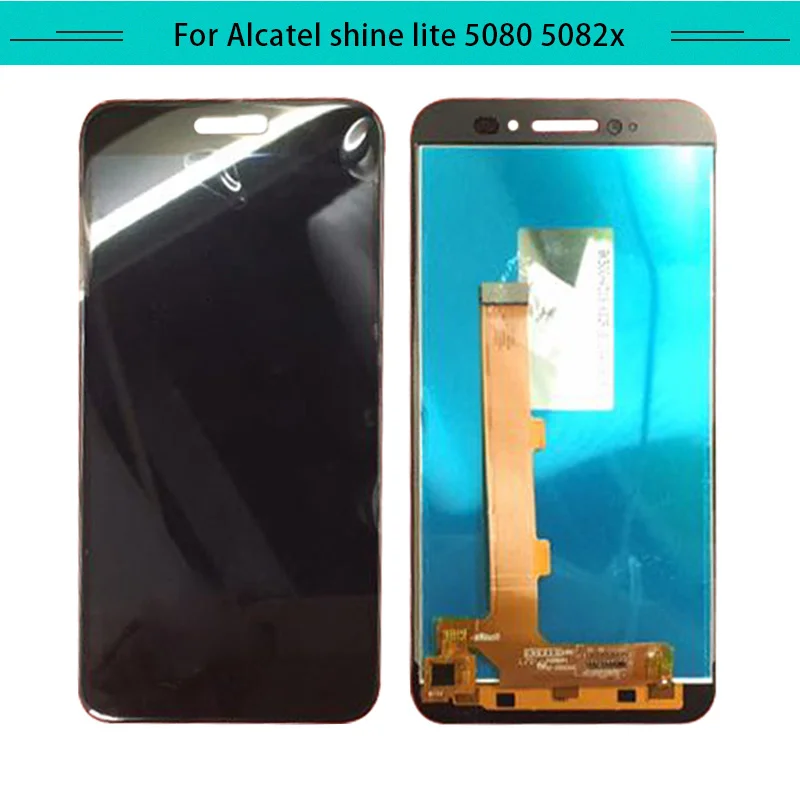 1 шт. для Alcatel Shine Lite 5080X 5080 OT5080X 5080A ЖК дисплей в сборе дигитайзер с сенсорным