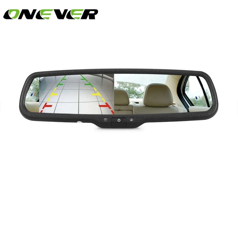 

Onever 4.3 " TFT LCD Rear View Car Mirror Car Rearview Back Up Mirror Monitor Screen Parking Assistance Parking Monitor
