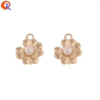 

Cordial Design 100Pcs 12*14MM Jewelry Accessories/Earrings Connectors/Flower SHape/DIY/Hand Made/Jewelry Findings Components