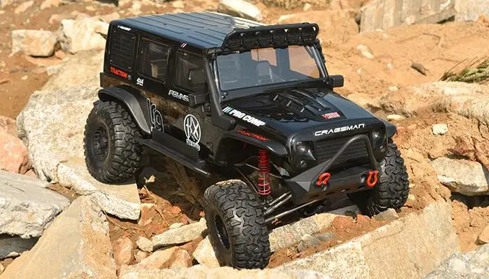 

CRAGSMAN 1/8 Scale TRACTION Blood dragon 4x4 Super Crawler Truck, RTR with LED,Bumper Climbing Car