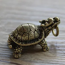 Черепаха нож бусины латунь счастливая черепаха базальт черепаха кулон EDC Мульти инструменты брелок