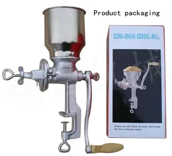 

Hot cast iron home manual coffee bean grinder food corn hand grinder mill