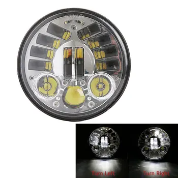 

5.75" LED Motorcycle Adjustive Headlight for Indian Scout 5-3/4inch LED Sensitive Headlamp Replacement For Motorcycle Dyna