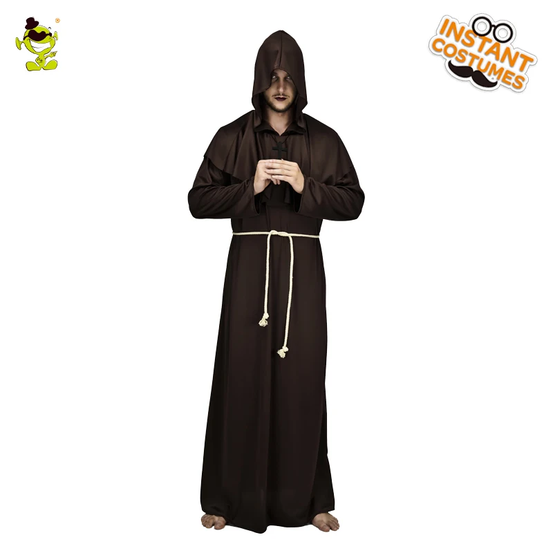 Career Sexy Halloween Costumes For Men - Men's Friar Tuck Halloween Costume Cosplay Carnival Party Long Robe Career Sexy Halloween Costumes For Men - Men's Friar Tuck Halloween Costume Cosplay Carnival Party Long Robe