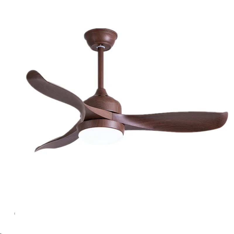 Us 123 5 5 Off High Quality Nordic Ideas 52 Inch Led Ceiling Fans With Lights Remote Control Living Room Bedroom Home Ceiling Light Fan Lamp In