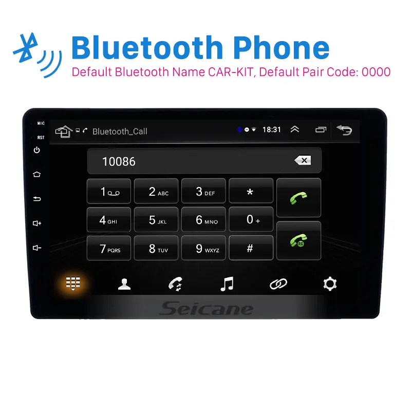  Seicane Android 81 9 pulgadas coche GPS navegación Radio para 2006-2010 Hyundai Azera autoestéreo s