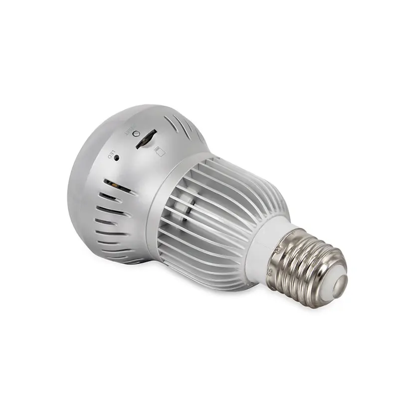 

Smart LED Bulb Lamp Metal Case 360 Degrees 3MP WiFi Panoramic Camera Wireless IP Camera 3D VR Fisheye Camera House Security