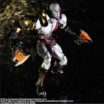 

Play Arts KAI God of War Kratos PVC Action Figure Collectible Model Toy 25cm