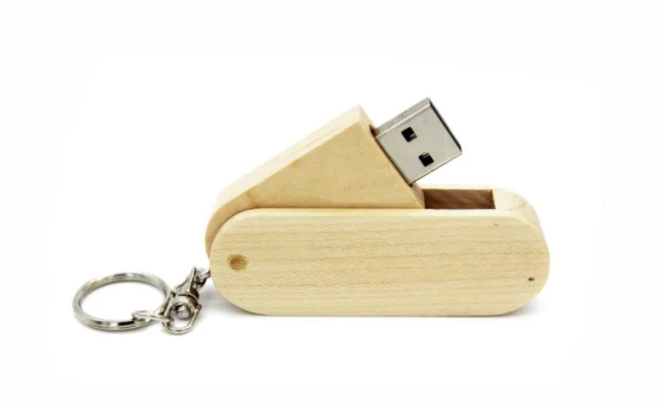 JASTER Деревянный Логотип заказной вращающийся деревянный USB флэш-накопитель Флешка карта памяти, Флеш накопитель 4 ГБ 16 ГБ 32 ГБ 64 Гб usb креативный