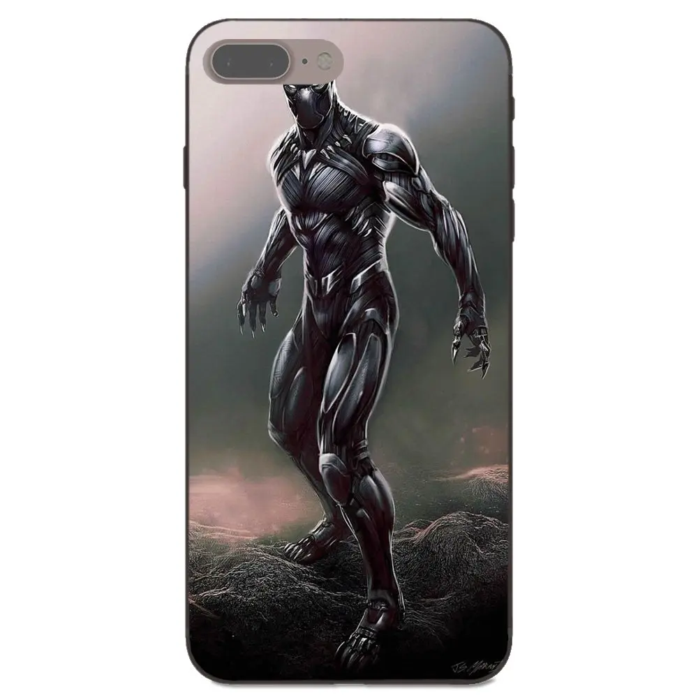 Тонкий чехол для Xiaomi Mi Mix Max Note 2 2S 3 5X 6 6X 8 9 SE A1 A2 Lite Play Pro F1 Black Panther Watch|Чехлы-накладки| |