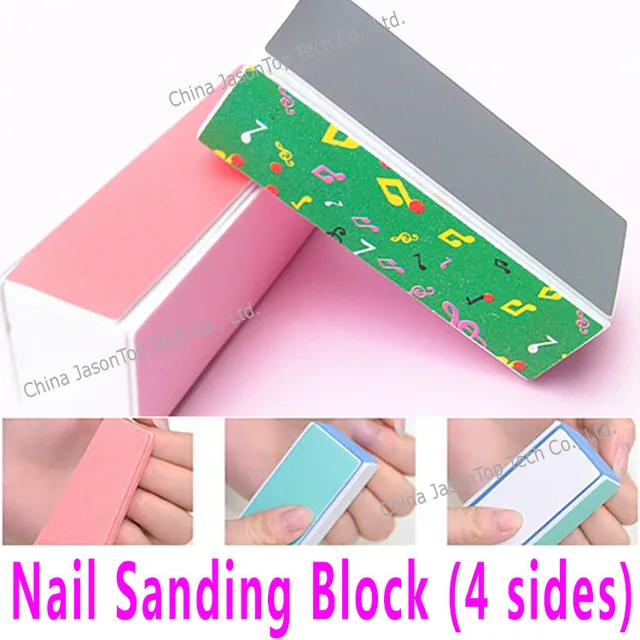 4 Side Nail Buffing Block Files Sanding Way 4 Side Nail Buffing Block Files Sanding Way Polishing