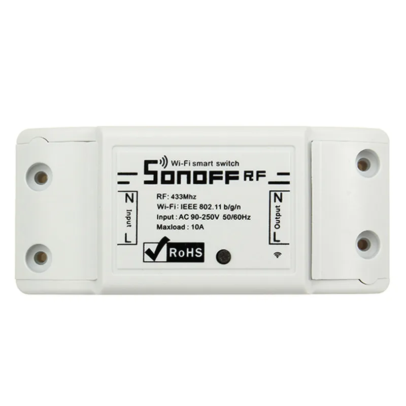 SONOFF 7A 1500 Вт AC90 250V DIY беспроводной WiFi переключатель розетка модуль для умного дома