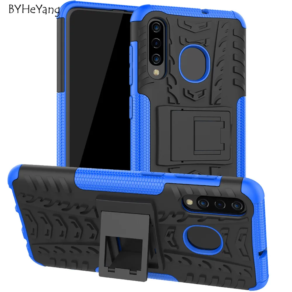 

For Samsung Galaxy A50 Case Hybrid TPU Armor Silicone Rubber Hard Cases for Samsung A30 A305F A305 A 30 SM-A305F A20 A50 Cover