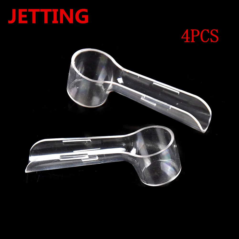 

4pcs Travel Electric Toothbrush Head Protective Cover Case Cap Keep Dust Out Protective Cap Toothbrush Holders