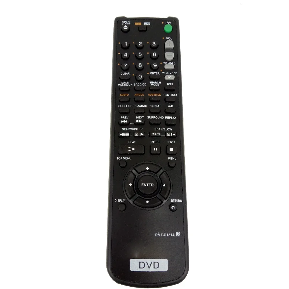 NEW Replacement For SONY DVD Player REMOTE CONTROL RMT D131A for SVP