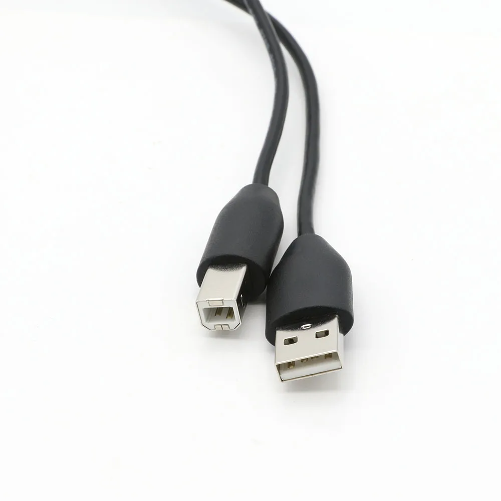 Кабель для принтера, USB 2,0 высокоскоростной кабель для сканера принтера, кабель для hp, Canon, Lexmark, Epson, Dell, Xerox, samsung