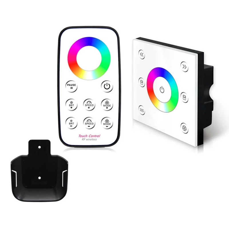 Новая настенная панель управления светодиодной RGB лентой 12 24 в радиочастотный