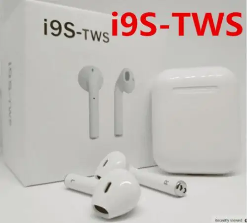 

New I9S TWS Double Mini Wireless Bluetooth Earphone Earbuds With Charging Box Mic For Iphone7,8,X Samsung Android Xiaomi
