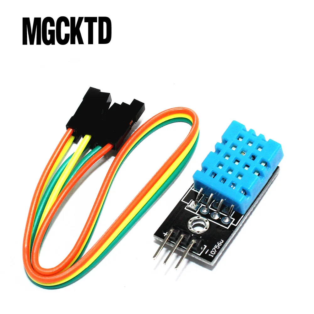 DHT11 Temperature and Relative Humidity Sensor Module for arduino with cable