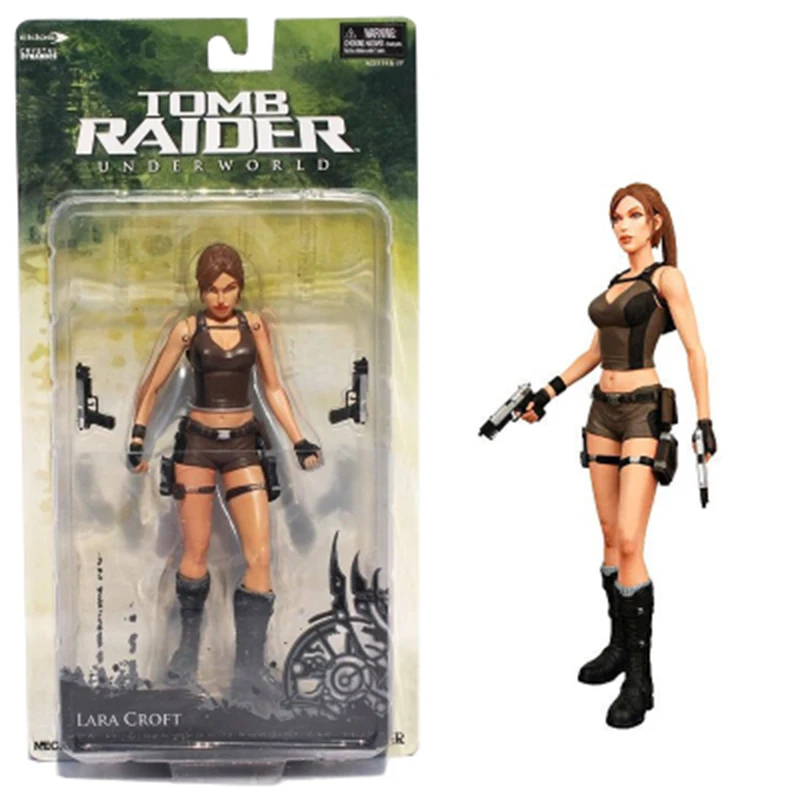 NECA Tomb Raider Underworld Lara Croft ПВХ фигурка " 18 см Новинка в коробке MVFG118