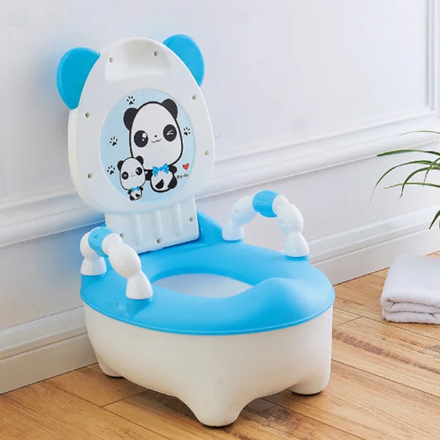 Baby Potty Toilet Bowl Cute Cartoon Training Pan Toilet Seat Children