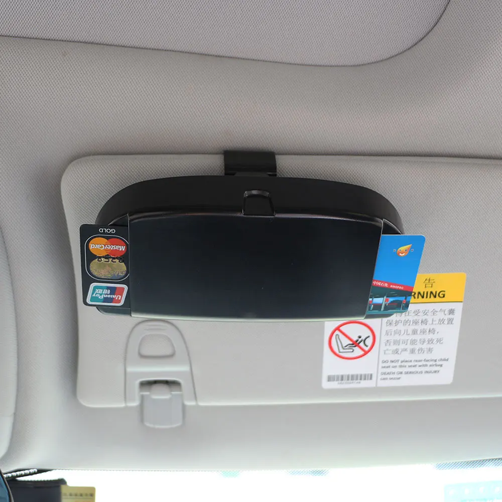 Jameo автомобильный Стайлинг солнцезащитный козырек держатель для очков футляр