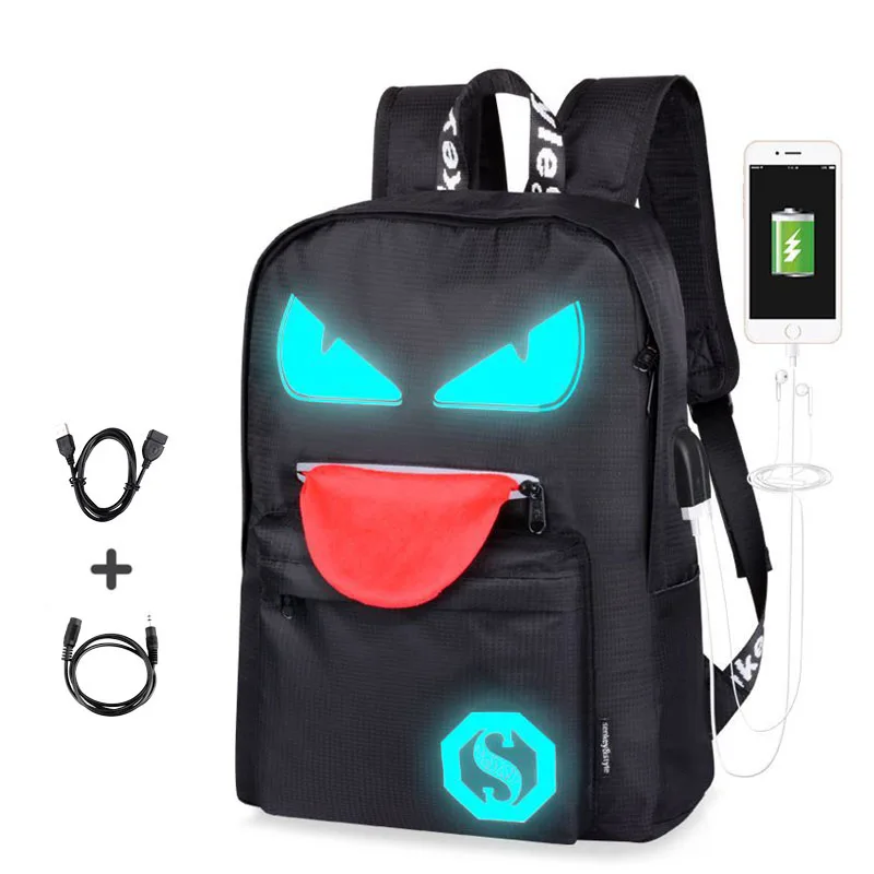 

2018 New School Backpack with USB Charging Port for College School Student Bookbag Travel Daypack for Fits up to 15 inch Laptop