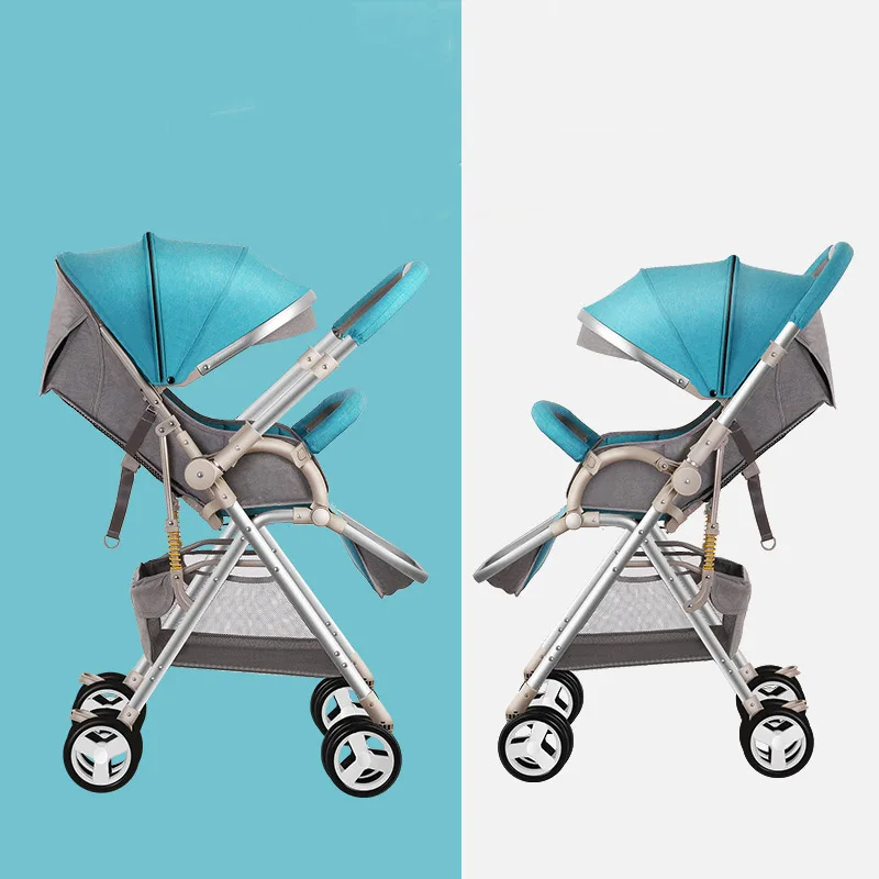 

Babysing High Landscape Portable Lightweight Baby Strollers Foldable Reclining two-way stroller shockproof