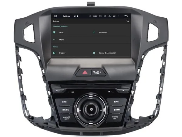 Perfect 4G RAM Octa(8)-Core Android 8.0 CAR DVD player FOR Ford Focus 2012 car audio gps stereo head unit Multimedia navigation 3
