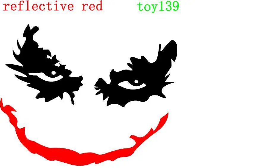 Joker Decal Diecut Sticker Self Adhesive Vinyl Dark Knight Why So