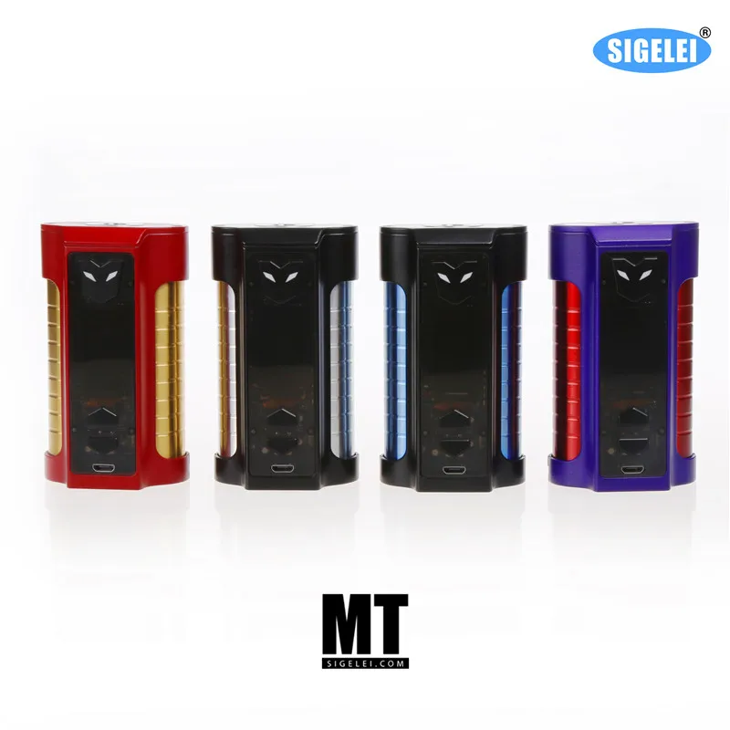 

100% original from company 2017 Newest Sigelei E electronic cigarette MT 220W mod TC e cigarette vapor box vape mod