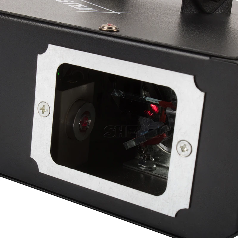 Четыре глаза красный зеленый синий секторный сканер гобо лазер DMX512 сценический эффект Освещение хорошо для DJ Дискотека вечерние свадебные украшения и бар