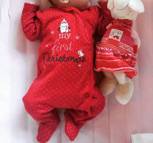 

2017 Christmas Baby Kid Girl Infant Romper Jumpsuit One-Piece Cotton Clothes Outfit