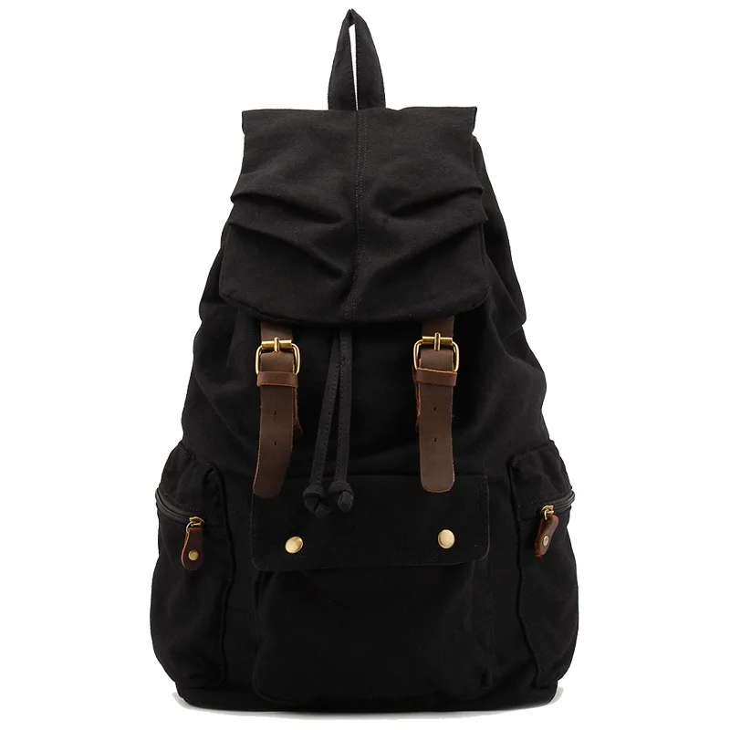 

Canvas Men's Shoulder Pack Outdoor High Capacity Mountaineering Backpack for College Students bags