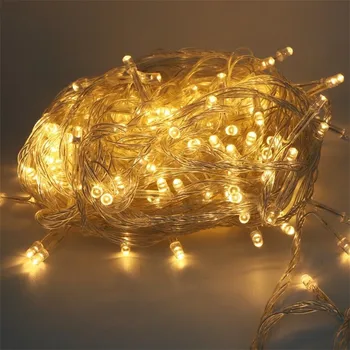 

10M 100LEDs String Lights Outdoor Christmas Tree Decoration Waterproof Fairy lights Dimmable with 8 Modes Controller Multicolor
