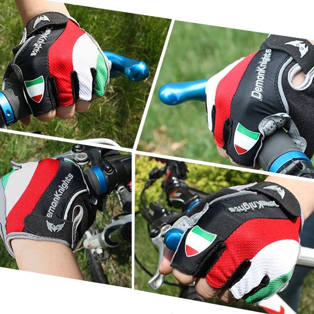 2016 caliente ciclismo guantes GEL bicicleta de carreras de deporte de carretera de montaña MTB ciclismo guante transpirable MTB Carretera guantes ciclismo luvas