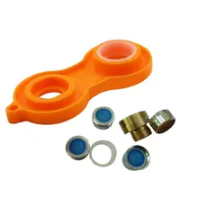Пластиковый набор для ремонта аэратора крана, сменный инструмент, гаечный ключ для аэратора крана, гаечный ключ, сантехника
