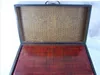 Wholesale cheap Chinese Go Game Set Leather Box Goban Board and Stones 5