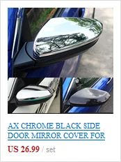 AX зеркало на дверь крышка столба полосы заднего вида хромированная отделка литья для Honda Civic автомобиль-Стайлинг Аксессуары Комплект