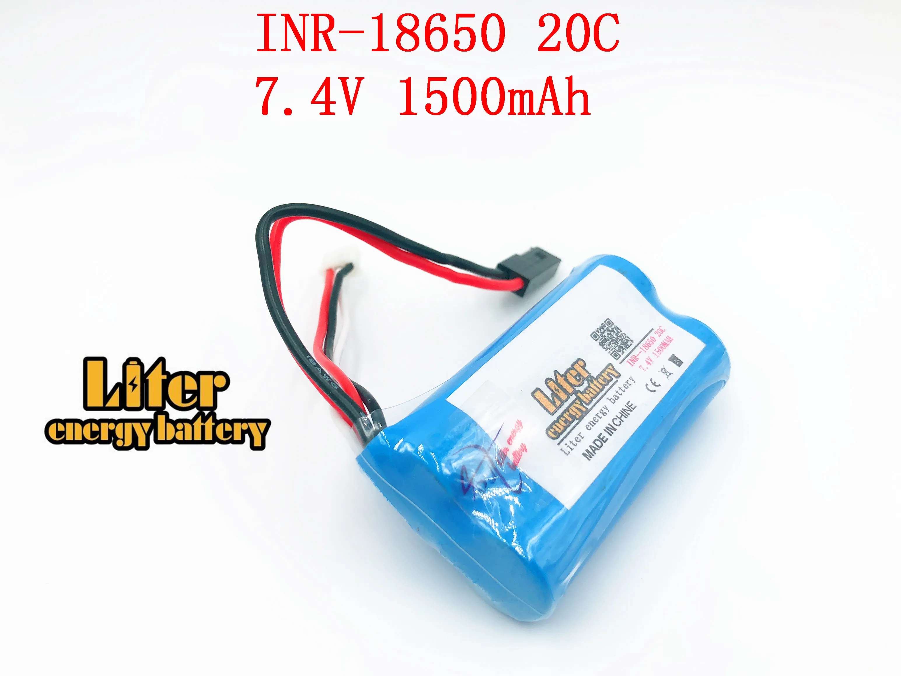 7,4 V 1500 mah 20C 18650 литиевый блок питания 1500 Mah аккумулятор для вертолета дистанционного управления